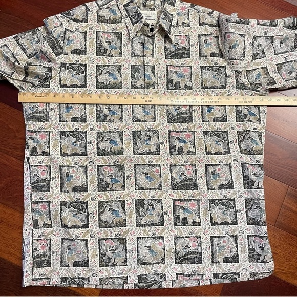 Vintage Reyn Spooner Dietrich Varez Golf Aloha Hawaiian Pullover Shirt Men's XXL - Picture 8 of 11